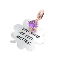 Charm Rerum Donna AMICIZIA in Argento Ametista 25026 - 25026